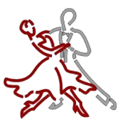 Logo der Tanzsportgemeinschaft Rot-Silber Saulheim und Umgebung