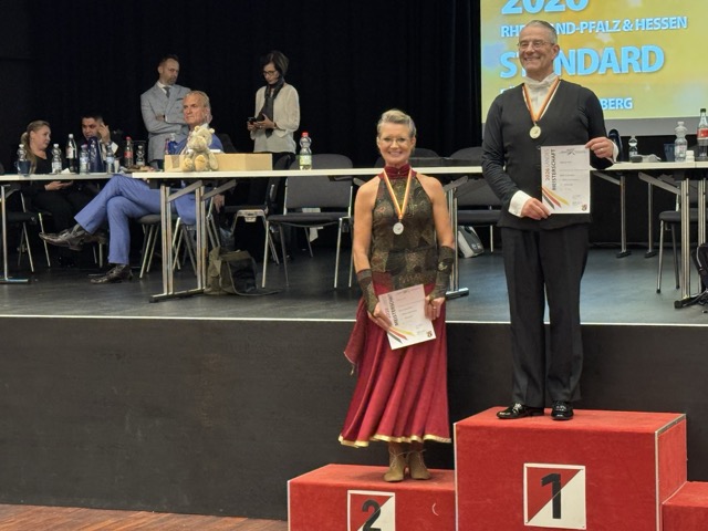 Ulrike Jordan bei der Siegerehrung
