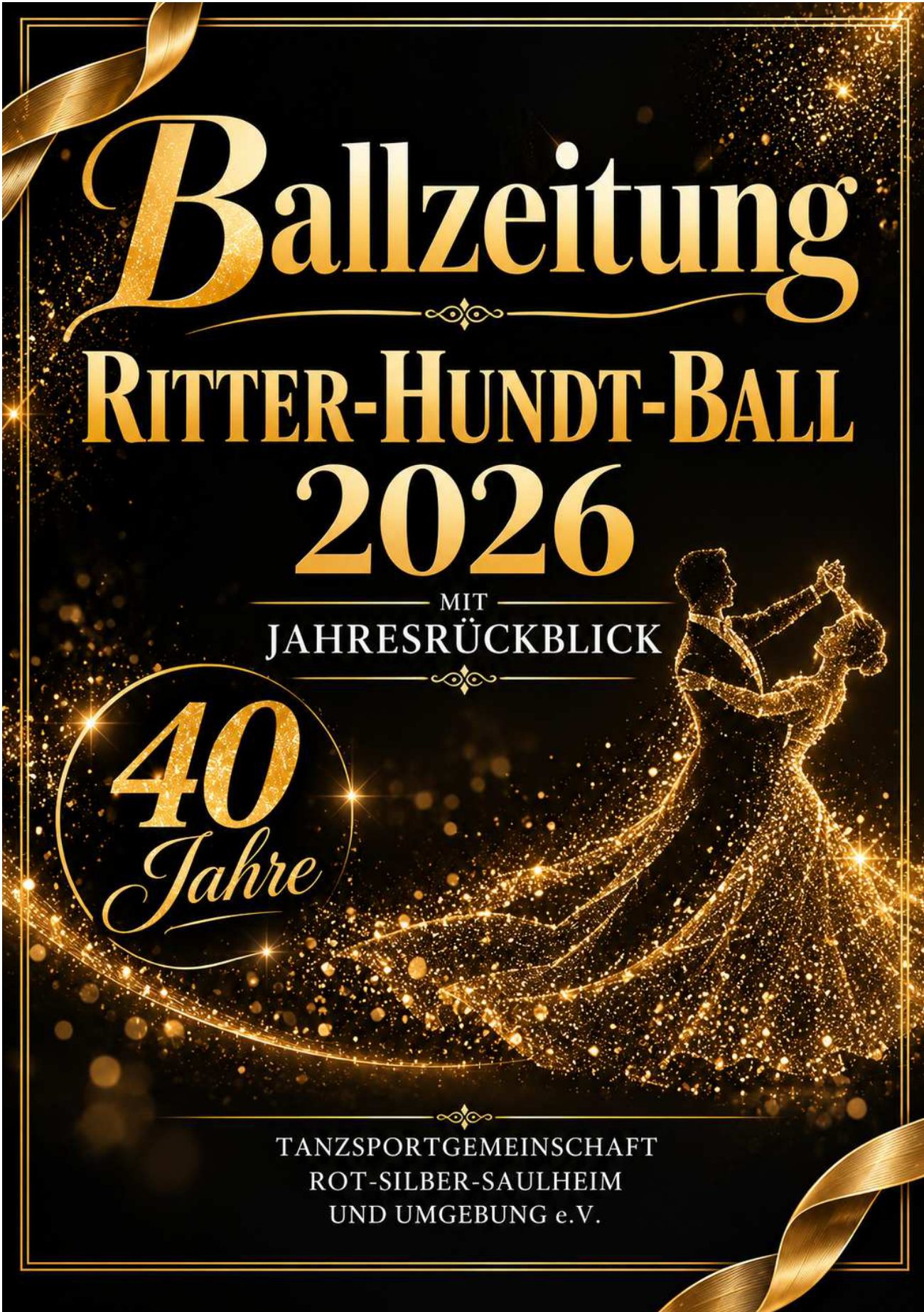 Titelblatt Ballzeitung Ritter-Hundt-Ball
